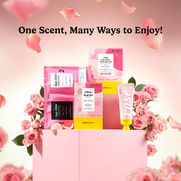 Soins des pieds K-Beauty : Gel-Ohh ! Bain pédicure spa jelly – Eau de rose