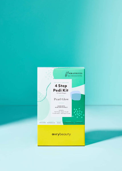 Kit de Pédicure en 4 Étapes - Éclat de Perle