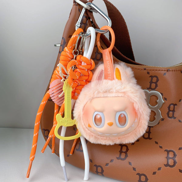 Porte-clés en peluche mignon Labubu très populaire pour filles – Charm de sac: 7