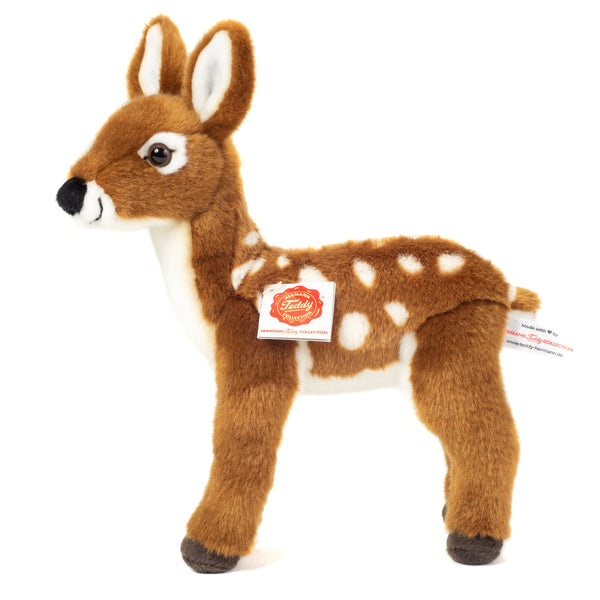 Faon debout 23 cm - Peluche - Peluche