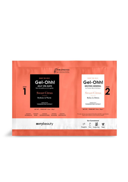 Soins des pieds K-Beauty : Gel-Ohh ! Jelly Spa Pedi — Douceur d'agrumes