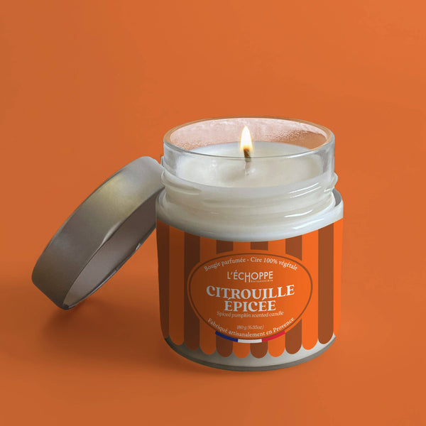 Citrouille Épicée - Bougie parfumée 180g