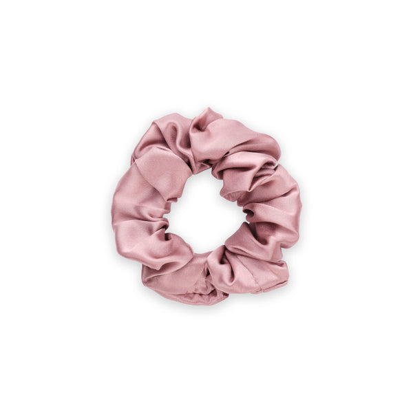 Chouchou en soie pure - Moyen: Almond