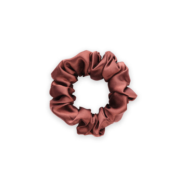 Chouchou en soie pure - Moyen: Almond