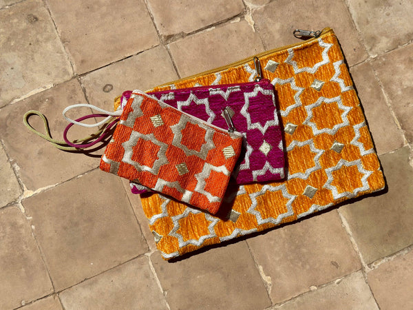 Grande Pochette Upcyclée NAJM