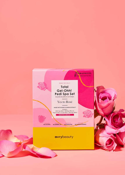 Ensemble de spa pour pédicure Total Gel-Ohh! - Oui au Rosé