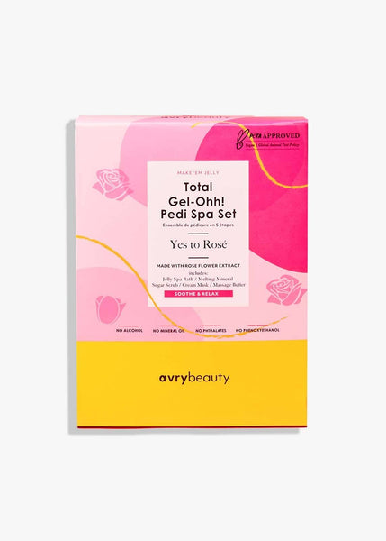 Ensemble de spa pour pédicure Total Gel-Ohh! - Oui au Rosé