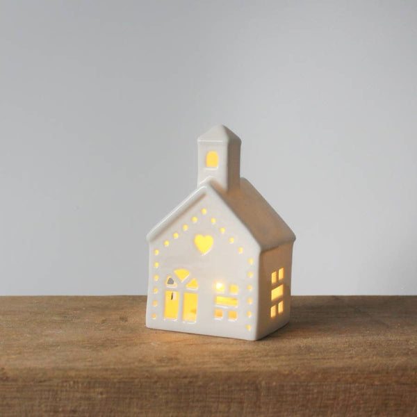 Église illuminée, 11 cm