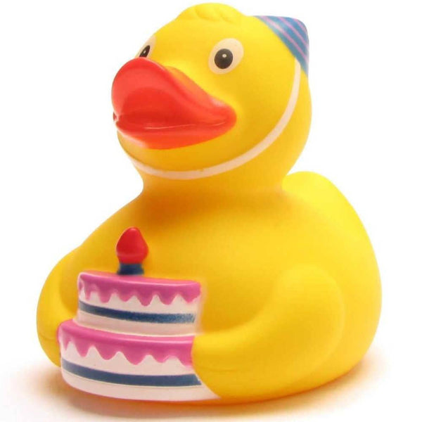 Canard de bain d'anniversaire - Canard en caoutchouc
