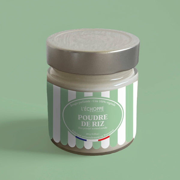 Poudre de Riz - Bougie parfumée 180g