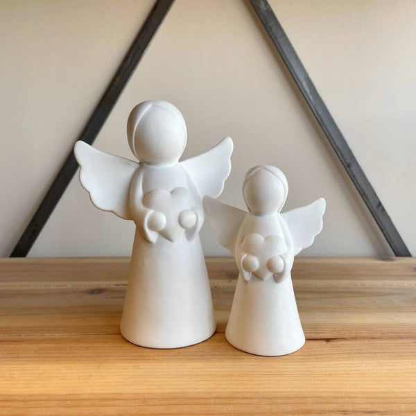 Ange Cœur à DEL moyen