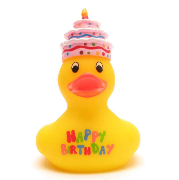 Canard de bain d'anniversaire - Canard en caoutchouc