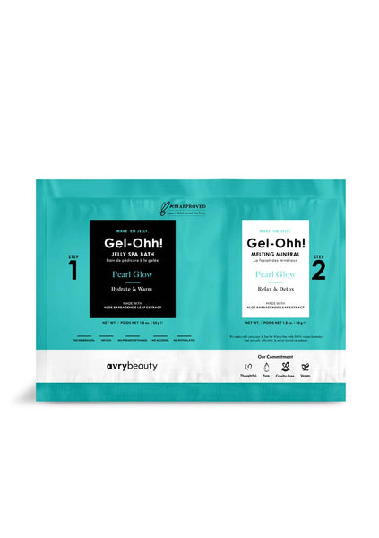 Soins des pieds K-Beauty : Gel-Ohh ! Jelly Spa Pedi - Éclat de perle