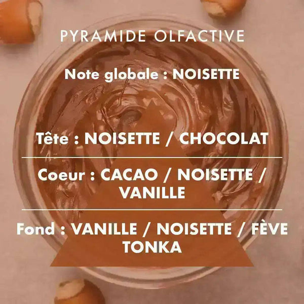Noisette Gourmande - Bougie parfumée 180g - Edition Hiver
