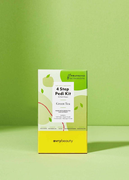 Kit de Pédicure en 4 Étapes - Thé Vert