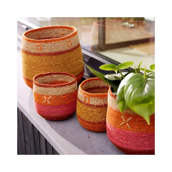 Panier - Croix Orange - 12cm