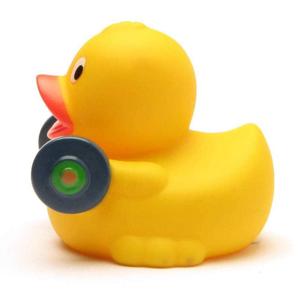 Canard en caoutchouc haltérophile - Duckshop