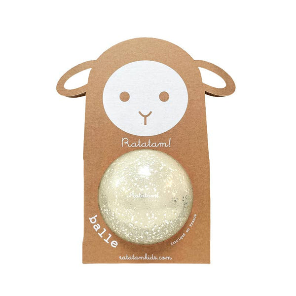 Ballon pailletés collection bulle 10 cm: Argent