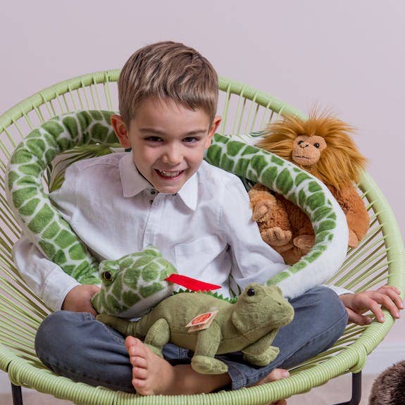 Serpent vert 175 cm - peluche - peluche