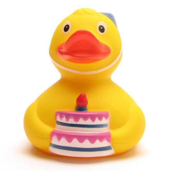 Canard de bain d'anniversaire - Canard en caoutchouc