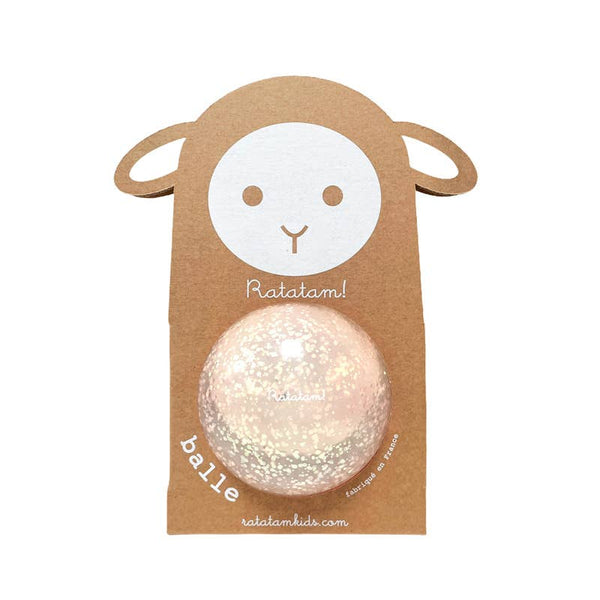 Ballon pailletés collection bulle 10 cm: Argent