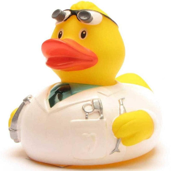 Canard en caoutchouc dentiste