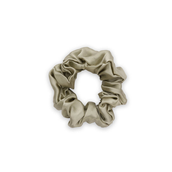 Chouchou en soie pure - Moyen: Leopard
