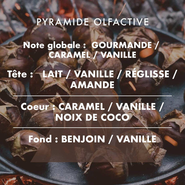 Châtaigne - Bougie parfumée 180g