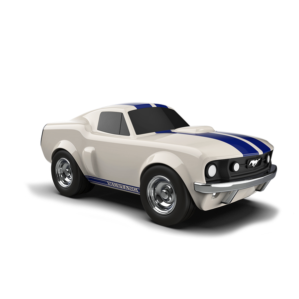 Petite voiture jouet Ford Mustang Beige