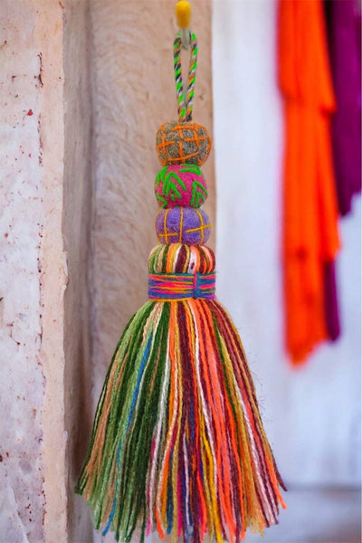 Porte-clés MULAWAN colorés faits main