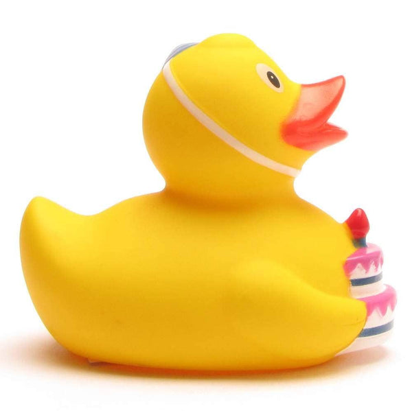 Canard de bain d'anniversaire - Canard en caoutchouc