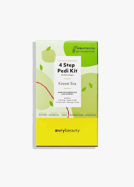Kit de Pédicure en 4 Étapes - Thé Vert