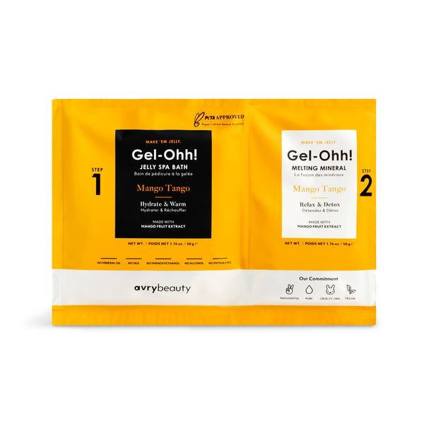 Soins des pieds K-Beauty : Gel-Ohh ! Jelly Spa Pedi - Mango Tango