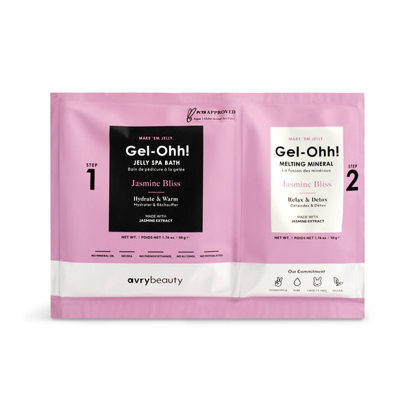 Soin des pieds K-Beauty : Gel-Ohh ! Jelly Spa Pedi — Délice de jasmin