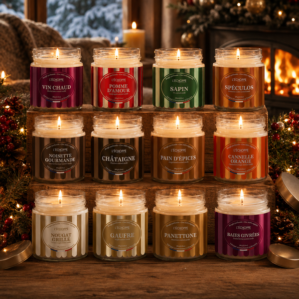 Noisette Gourmande - Bougie parfumée 180g - Edition Hiver