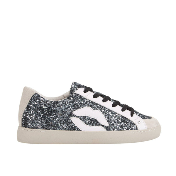 Colette-Glitter Noir: NOIR / 40