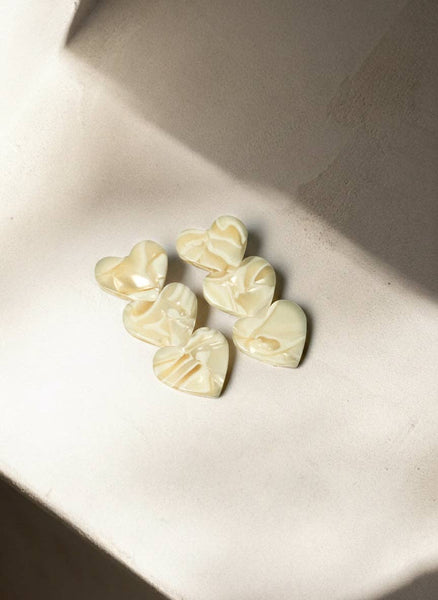 Heart Clip - Popcorn