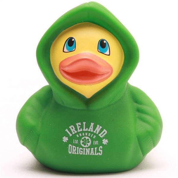 Canard en caoutchouc Hoodie Irlande - Canard en plastique