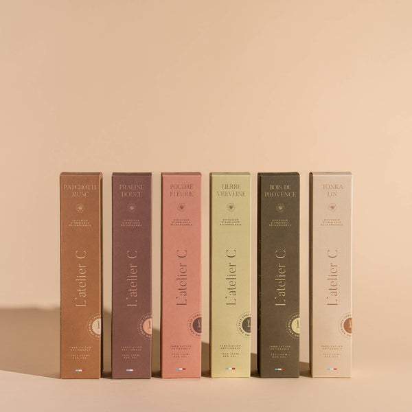 Diffuseurs de parfum - 6x Parfums: Patchouli Musc