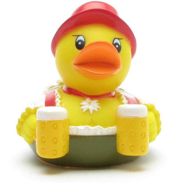 Canard en caoutchouc Dirndl - Canard en caoutchouc