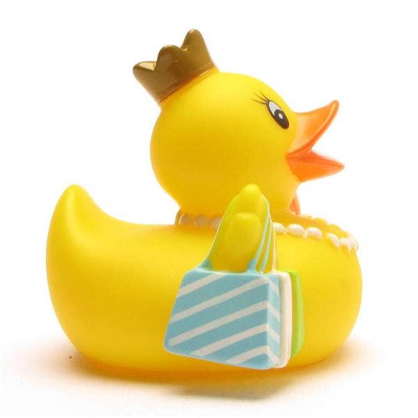Canard de bain reine du shopping