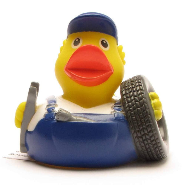 Canard en caoutchouc mécanicien automobile - Canard en caoutchouc