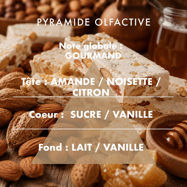 Nougat Grillé - Bougie parfumée 180g - Edition Hiver