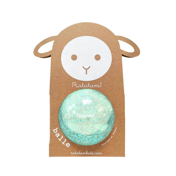 Ballon pailletés collection bulle 10 cm: Argent