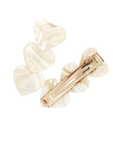 Heart Clip - Popcorn
