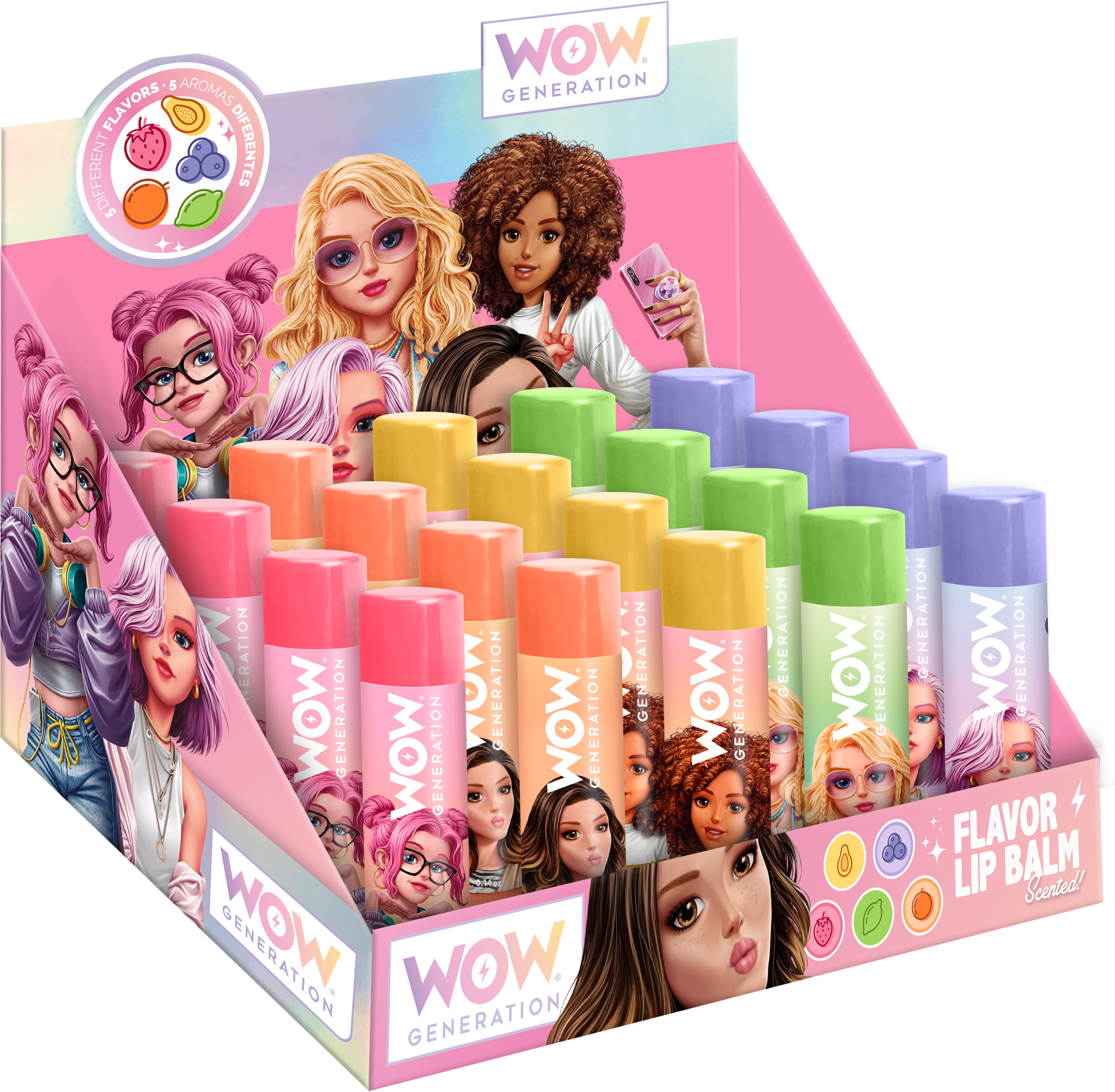 Baume à lèvres parfumé - WOW Generation
