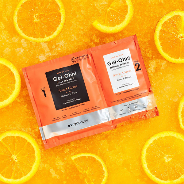 Soins des pieds K-Beauty : Gel-Ohh ! Jelly Spa Pedi — Douceur d'agrumes