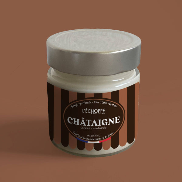 Châtaigne - Bougie parfumée 180g