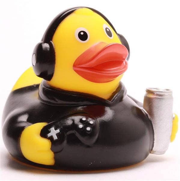 Canard de bain gamer - Canard en caoutchouc