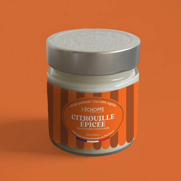 Citrouille Épicée - Bougie parfumée 180g